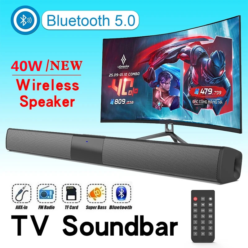 ホームシアターサウンドシステム Bluetooth スピーカーコンピュータスピーカーテレビサウンドバーボックスサブウーファーラジオ音楽センターラジカセコラム