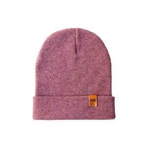 Traditional Solid-Color Rust-Red and Burgundy Turn-Up Scarf, Hat, and Glove Set