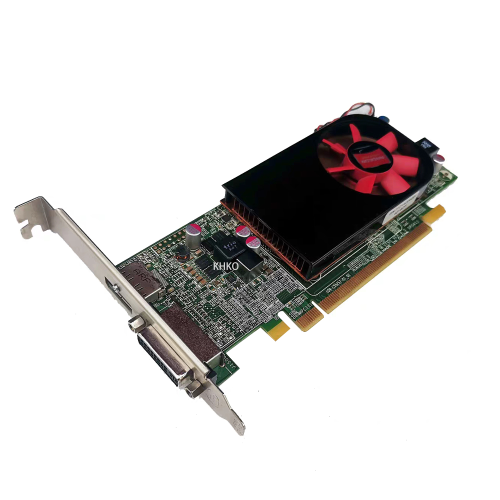 中古 Radeon R7 250 2GB グラフィックカード 128ビット 60Hz DPインターフェース 4K DDR3 PCI-eビデオグラフィックカード対応
