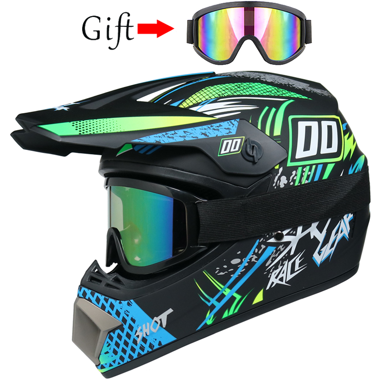 オートバイヘルメット子供オフロードヘルメットバイクダウンヒル AM DH クロスヘルメット capacete モトクロスカスコ