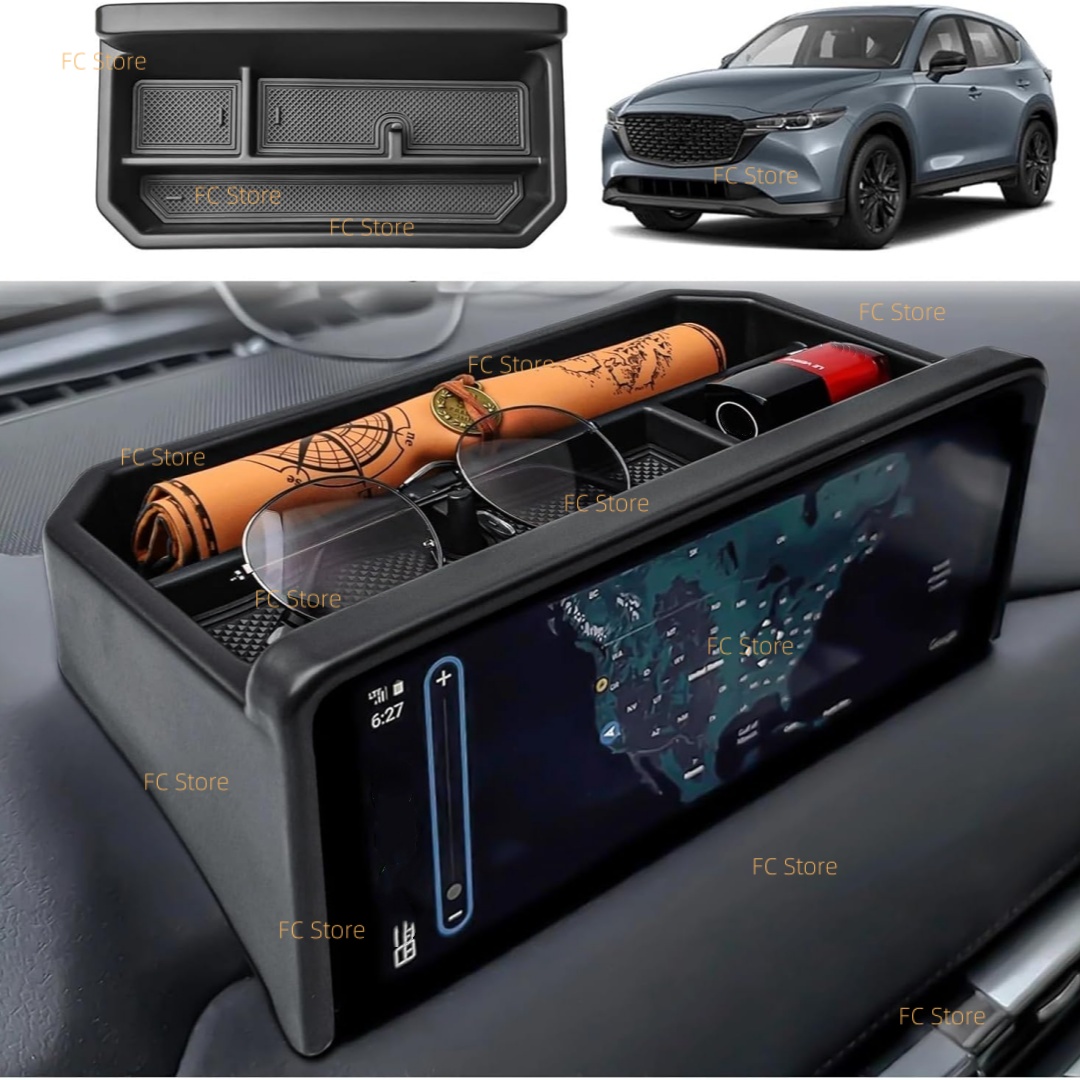 CX5 CX-5 2022-2025 センターコンソールダッシュボードオーガナイザーアームレストボックス収納ホルダー車のダッシュインテリア二次アクセサリー