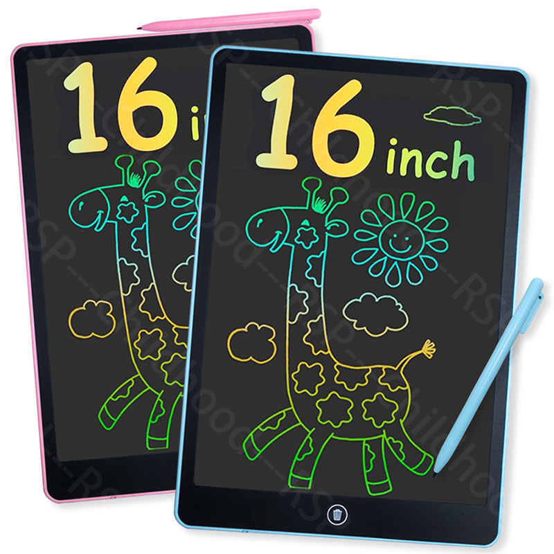 16 インチビッグ LCD 描画ボード書き込みタブレット桁マジック黒板アートツール絵画学習