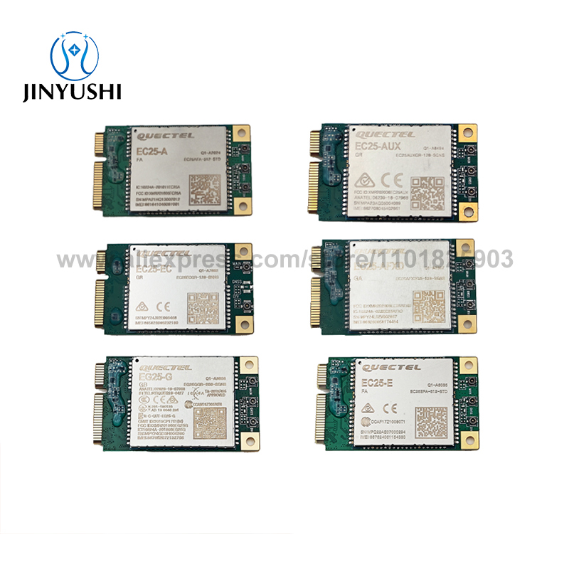 Quectel EC25 4G LTE Cat4 ミニ PCIE モジュール EC25-A EC25-AF EC25-AFXD EC25-AFX EC25-E EG25-G