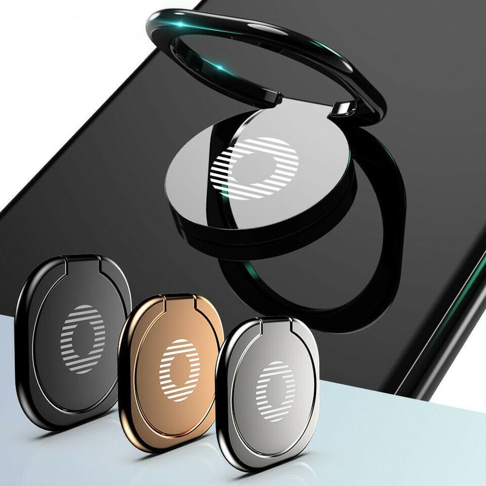360 度回転携帯電話グリップ金属ホルダーポータブルブラケットユニバーサル折りたたみ指輪スタンド iPhone 17 16 プロサムスン