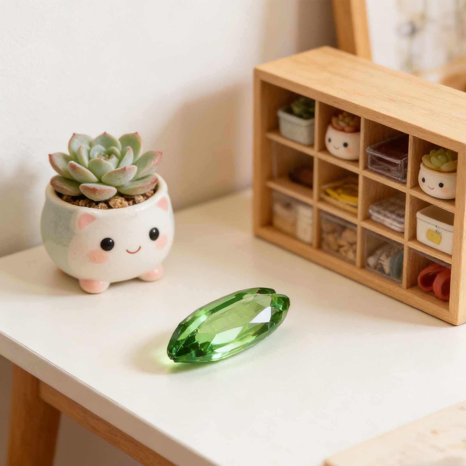 クリスタルスノーエンドウの飾り リアルな人工野菜 グリーンテーブルセンターピース ダイニングルームの棚 装飾小道具
