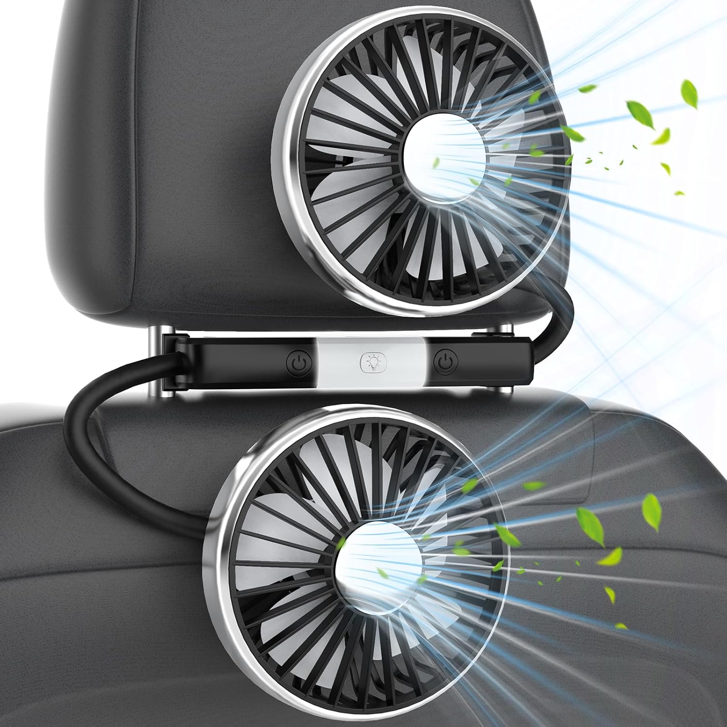 2026 新しいアップグレード USB 電源子供用後部座席車ファン