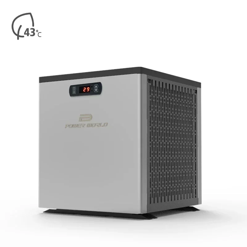 2025R32 Mini China manufacturer heating pump 2kw swimming pool Heat Pump water heater and solar pool heater
