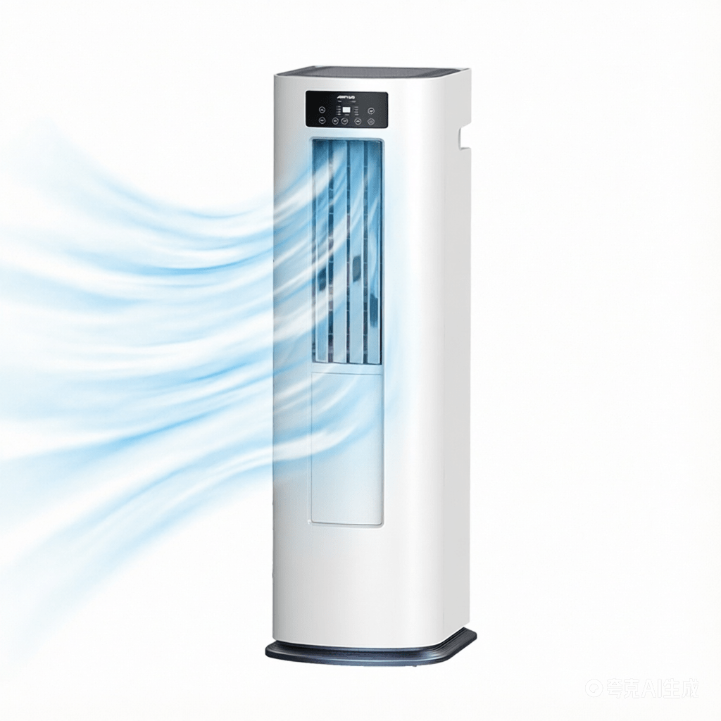 AIRPLUS 7500 BTU ポータブル エアコンは 500 平方メートルを冷却します。フォート除湿機付き 大きな吹き出し口付き 静かな寝室用