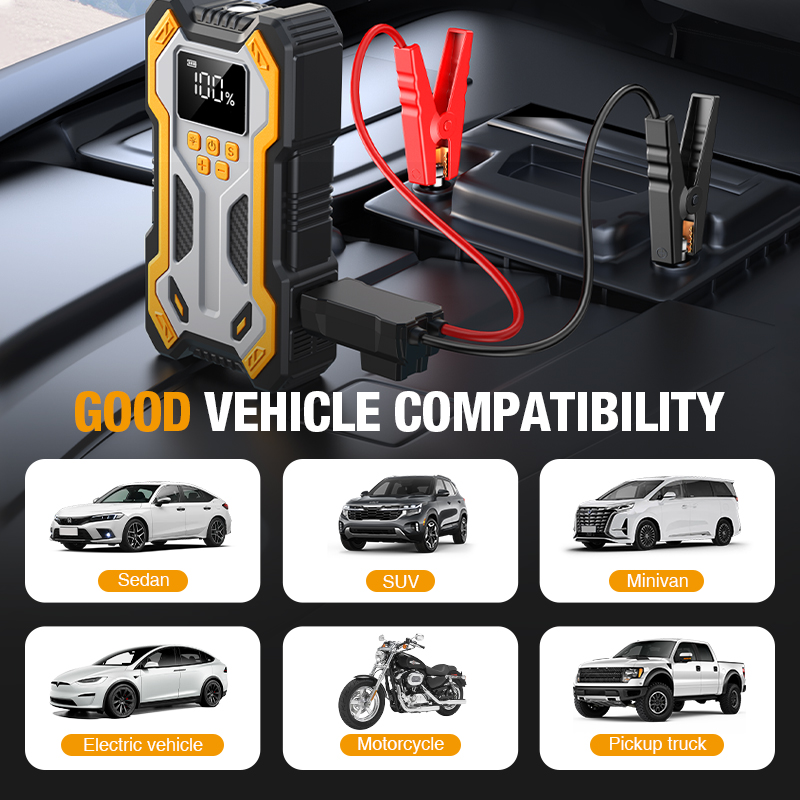 30000mAh 7000A 車用ジャンプスターター