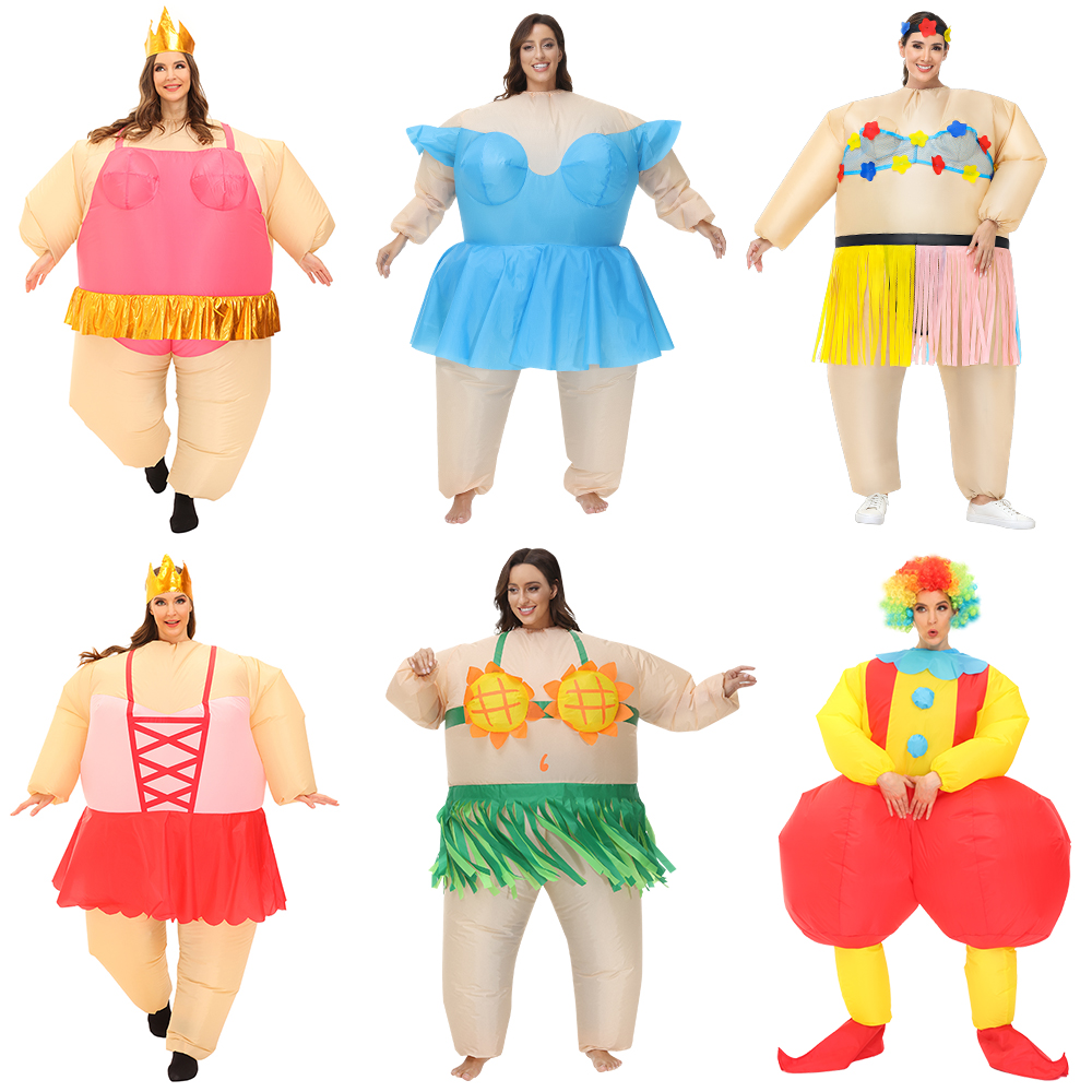 大人の相撲バレエピエロインフレータブル衣装 Purim ハロウィンクリスマスアニメコスプレ衣装怖いマスコットパーティードレスおかしいスーツ