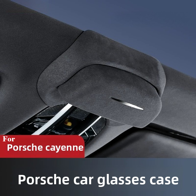ポルシェカイエン用車のメガネケース屋根サングラス収納クリップ自動車用品インテリア修正 Accessories2018-2024