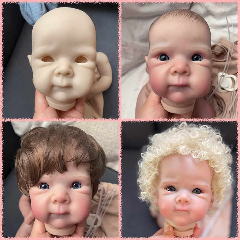 リボーンベティ人形キット 18 インチ塗装済みキット/未塗装キットリアルなソフトタッチフレッシュカラー DIY 人形パーツ布ボディ
