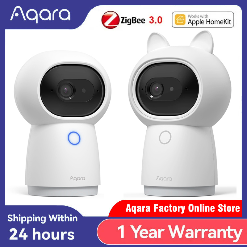 Aqara G3 スマートカメラハブゲートウェイエディション WIFI 2.4/5GHz AI 搭載認識 2K HD 360 度パノラマツアーホームキットアプリ用