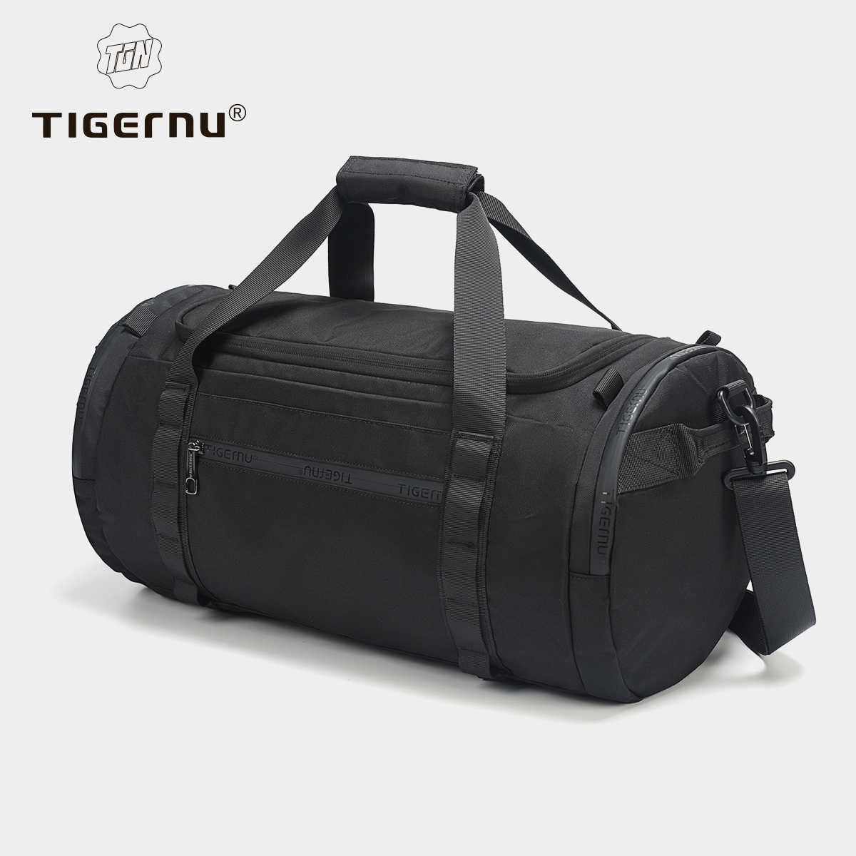 Tigernu トラベルバッグ男性用ジムバッグ防水フィットネスバッグ男性屋外ポータブルバッグ超軽量ヨガスポーツバッグハンドバッグクロスボディ