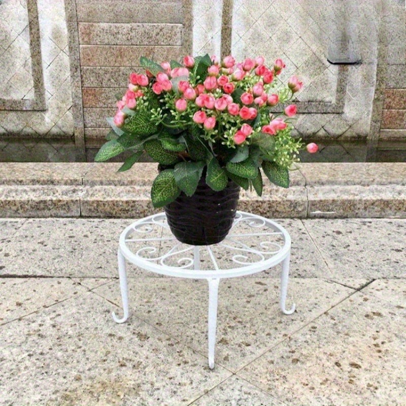 背の高い植物スタンド 金属製植木鉢ホルダー 高耐久鋳鉄製植物スタンド、背の高いヴィンテージ植木鉢ホルダー 屋内屋外植物