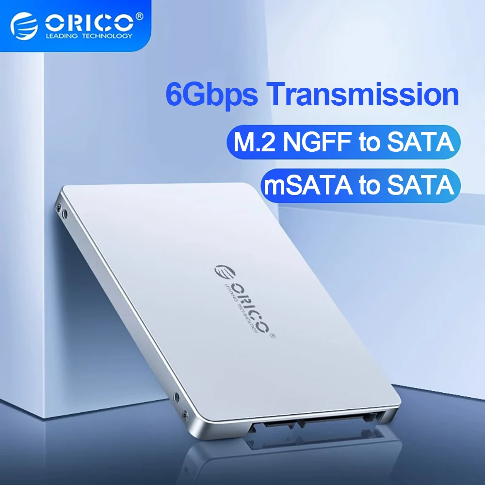オリコ M.2 NGFF から SATA3.0 アダプタケース MSATA から SATA3.0 メタルハードドライブケース内蔵 2.5 2230 2242 2260 2280 m2 SSD 用