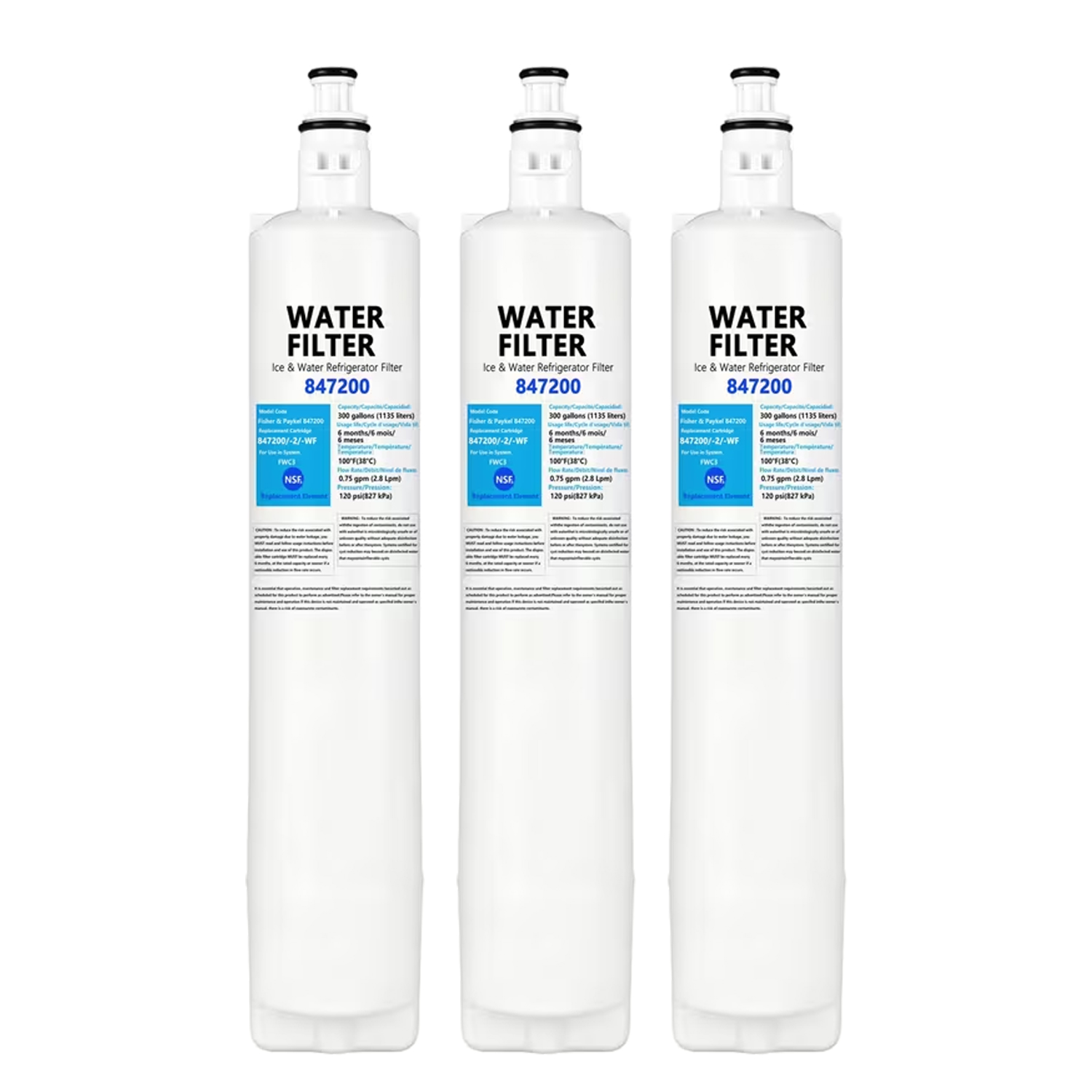 847200 冷蔵庫水フィルター交換用フィッシャー