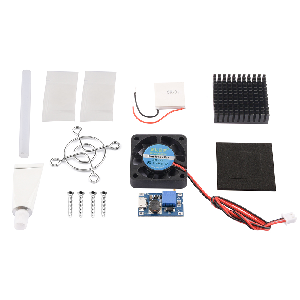 SR-01 5V 熱電クーラーペルチェ素子モジュール 40*40MM 5V 半導体冷凍チップ DIY/組み立てが簡単