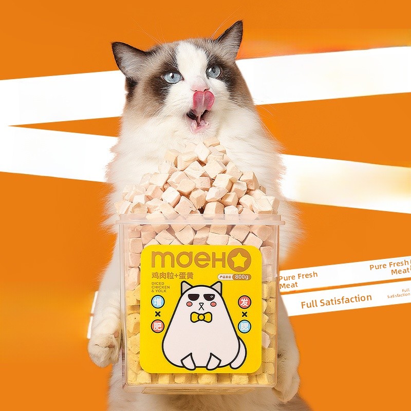 ファミリーバケット チキン フリーズドライフード 大人子猫用 メインコース チキン顆粒 おもちゃ おやつ ペット用品