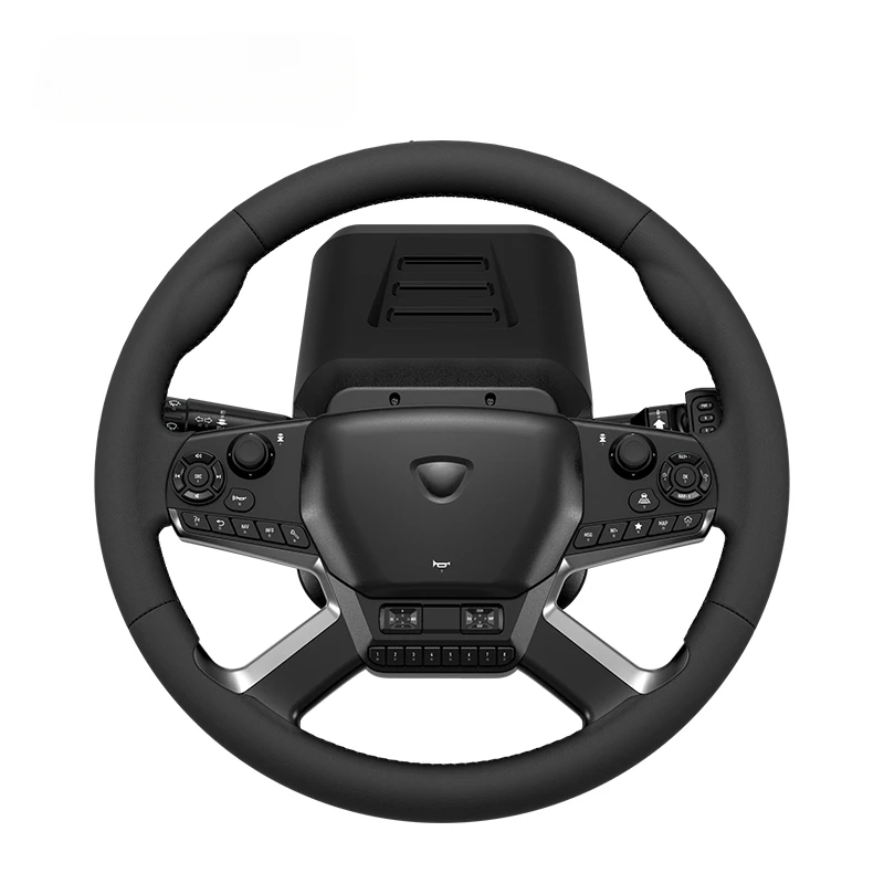 HORI Orca 2 フォース フィードバック トラック シミュレーター ステアリング ホイール コントローラー キット PC トラック ゲーム エミュレーター用