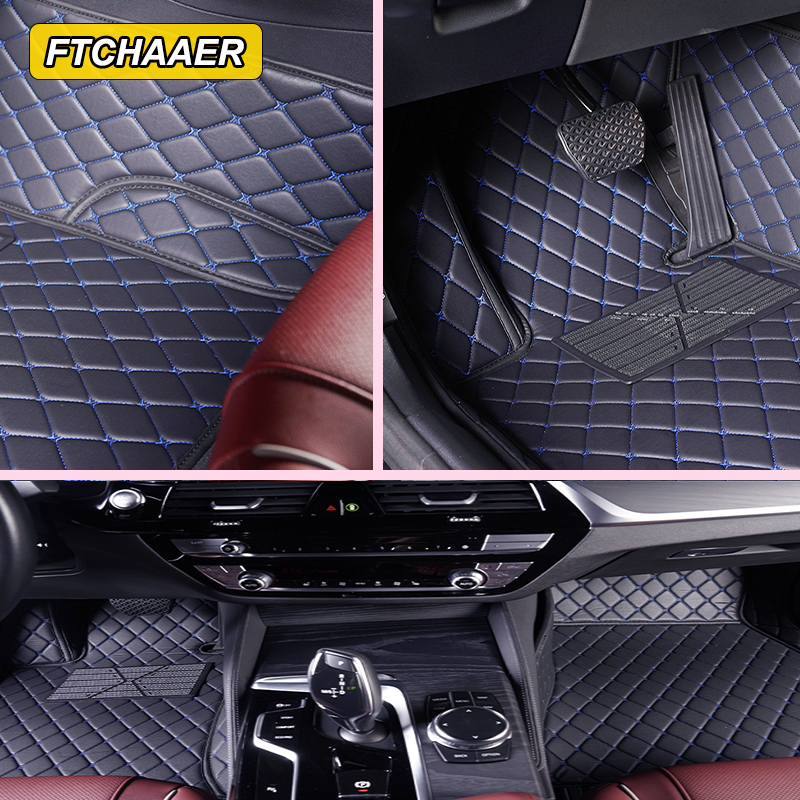 カスタム車のフロアマットメルセデスベンツ EQA EQB EQC EQE EQE-SUV 自動車カーペット Foot Coche アクセサリー