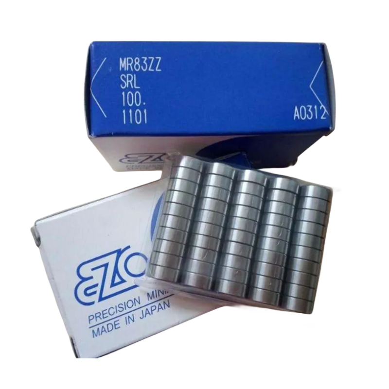 オリジナル日本 EZO ベアリング MR83ZZ 3*8*3 ミリメートル R-830​​ZZ 精密ミニチュアボールベアリング MR83 830 3x8x3 ミリメートル