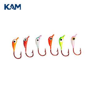 Kam 氷上釣り用オモリ・ルアー OEM 冬用釣り用具 バス、スズキ、フナ用釣り針
