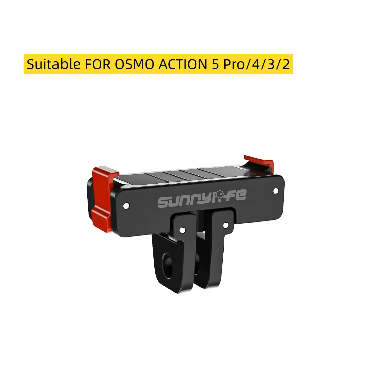 磁気アダプターマウント DJI Osmo Action 5 Pro 4 3 折りたたみ式クイックリリースマウントベースカメラ三脚アダプターマウントアクセサリー