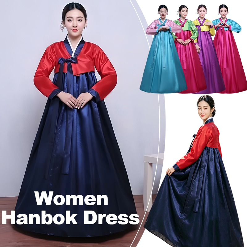 女性韓服ドレス韓国の伝統的な古代衣装アジア韓国宮殿コスプレステージパフォーマンス少数民族宮殿ダンスウェア