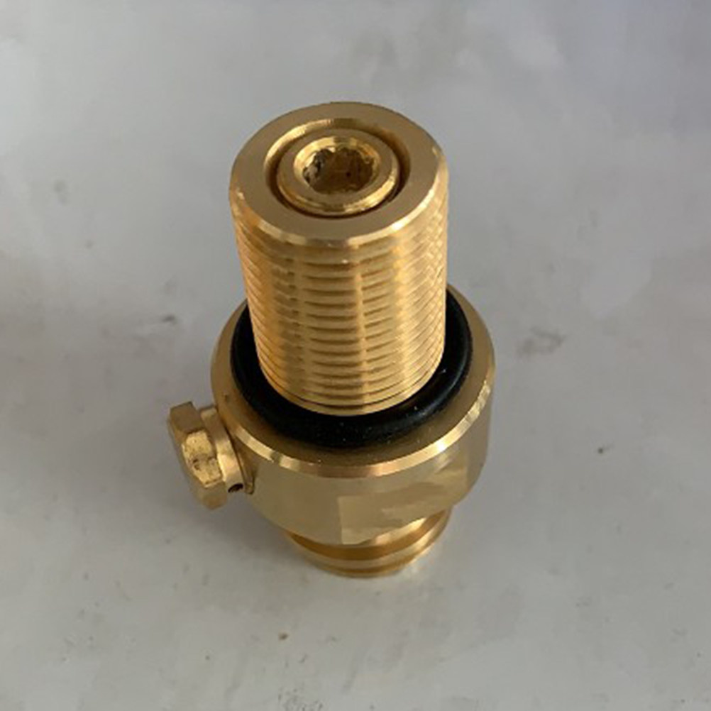 真鍮ソーダボトルコネクタ M18x1.5 Tr21.4 炭酸水マシン用信頼性の高いアダプター家庭用ソーダボトルコネクタ