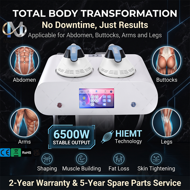 Professional 6500W RF EMS Body Shaping Device, Muscle Stimulation Slimming EMSzero PRO Ultra Sculpt Weight Loss Salon Home Use