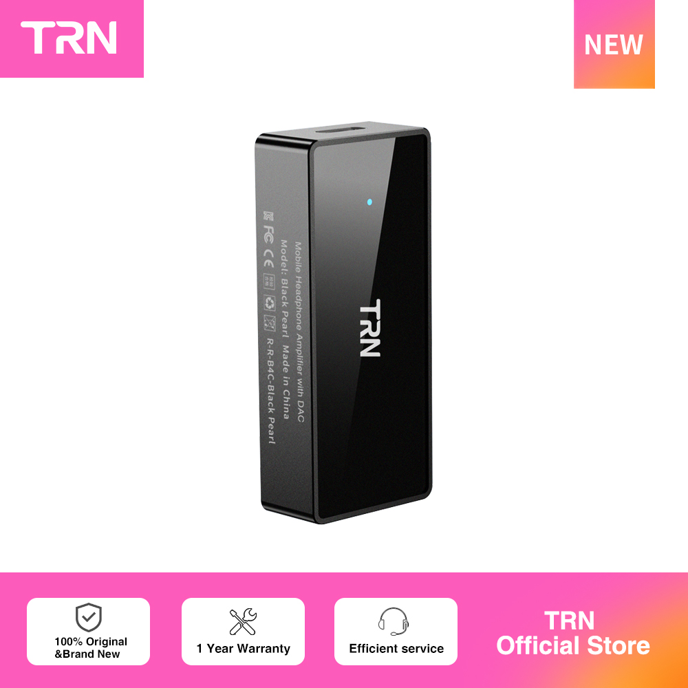 TRN Black Pearl DAC Hi-Fi DAC/アンプチップイヤホンアンプ