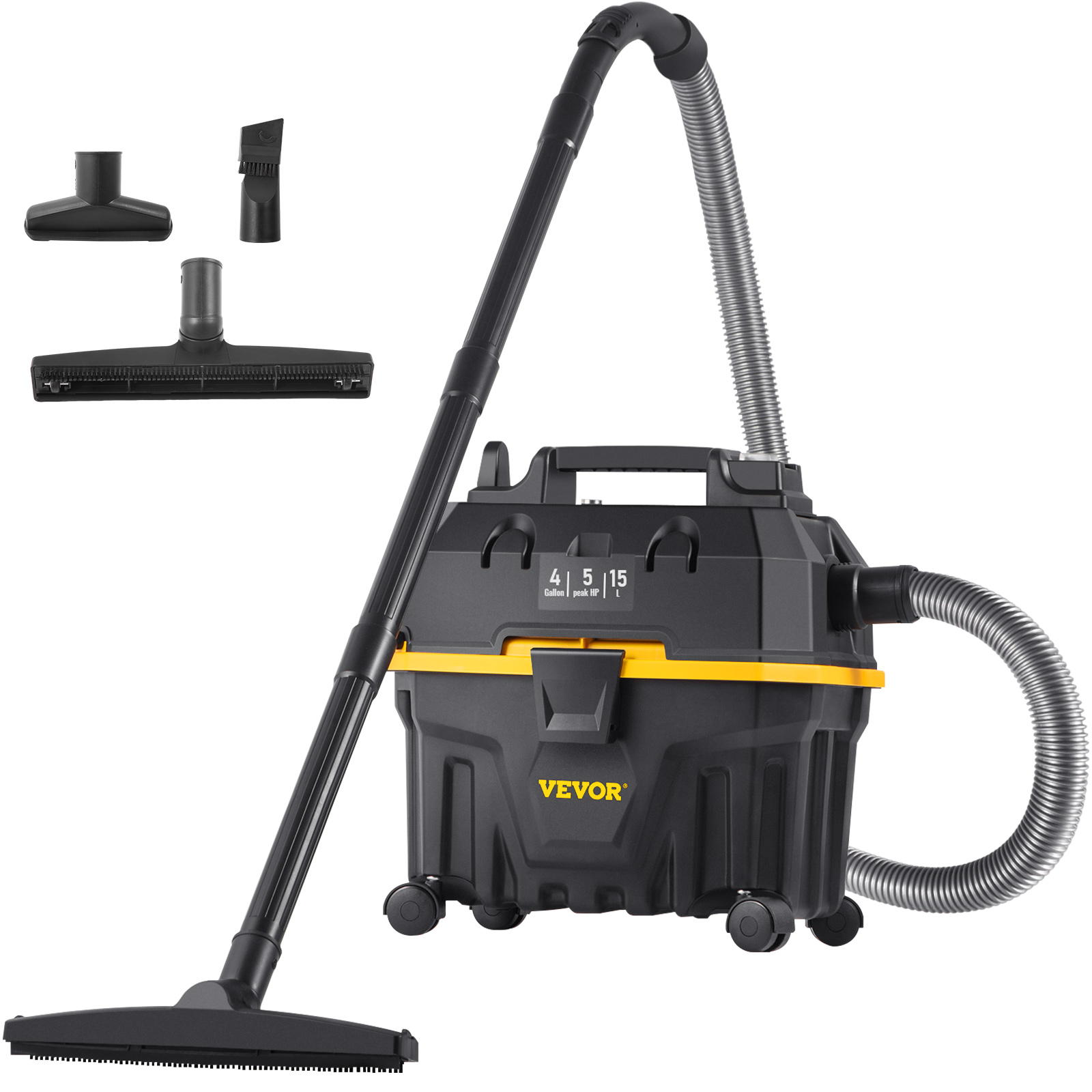 SucceBuy ポータブル乾湿両用掃除機 15L 車用