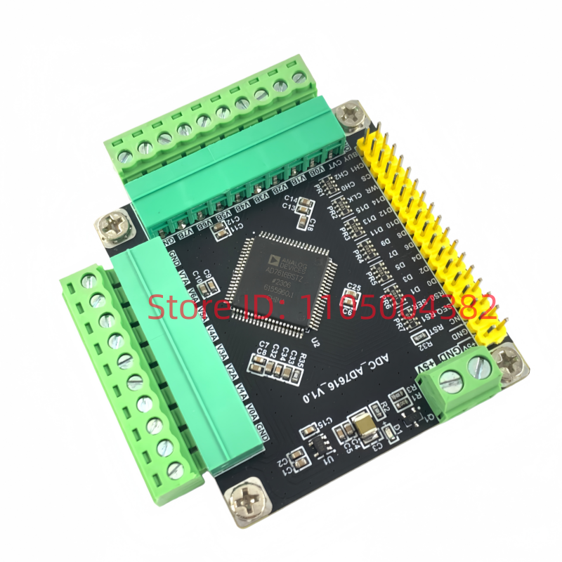 5V AD7616 16 チャネル 16 ビット高速 ADC 同期データ収集モジュール、1MSPS サンプリング レート FPGA
