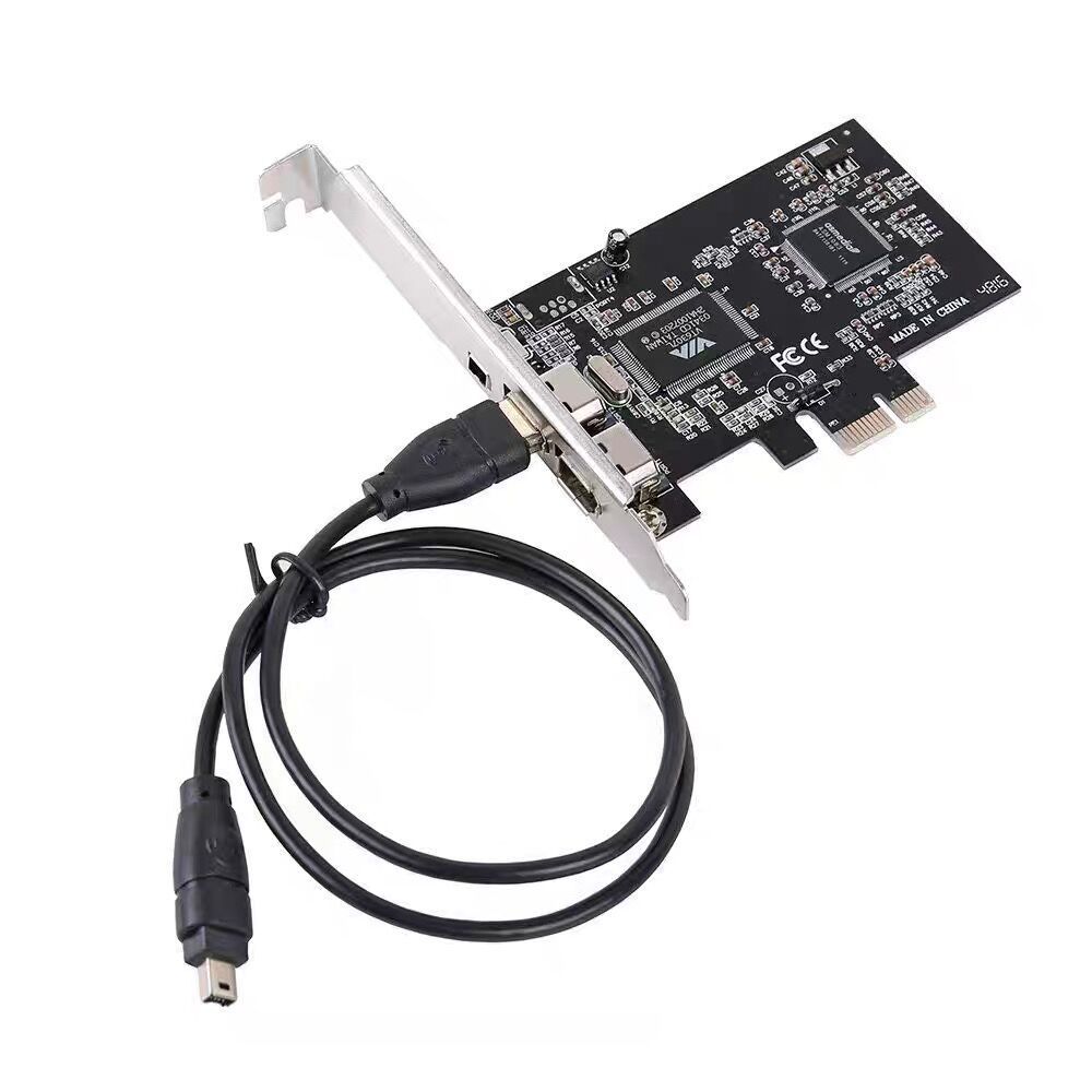 PCIE - 1394 FireWire拡張カード、デジタルカメラ用ビデオアダプタ、HD DVキャプチャカード、PC圧縮コンバータ