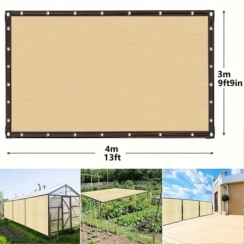 屋外ガーデンシェーディングネット、UV保護、屋外シェーディング、スイミングプールシェーディング、植物小屋シェーディング