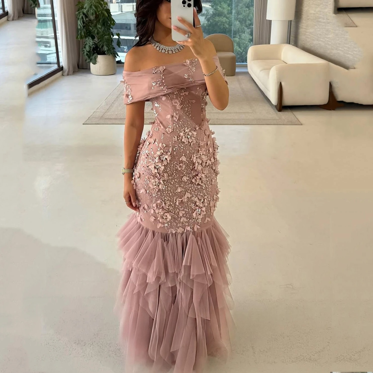 カスタマイズされたプロムドレスパーティードレス結婚式のゲストドレス女性エレガントなレディースドレス特別な日のイブニング