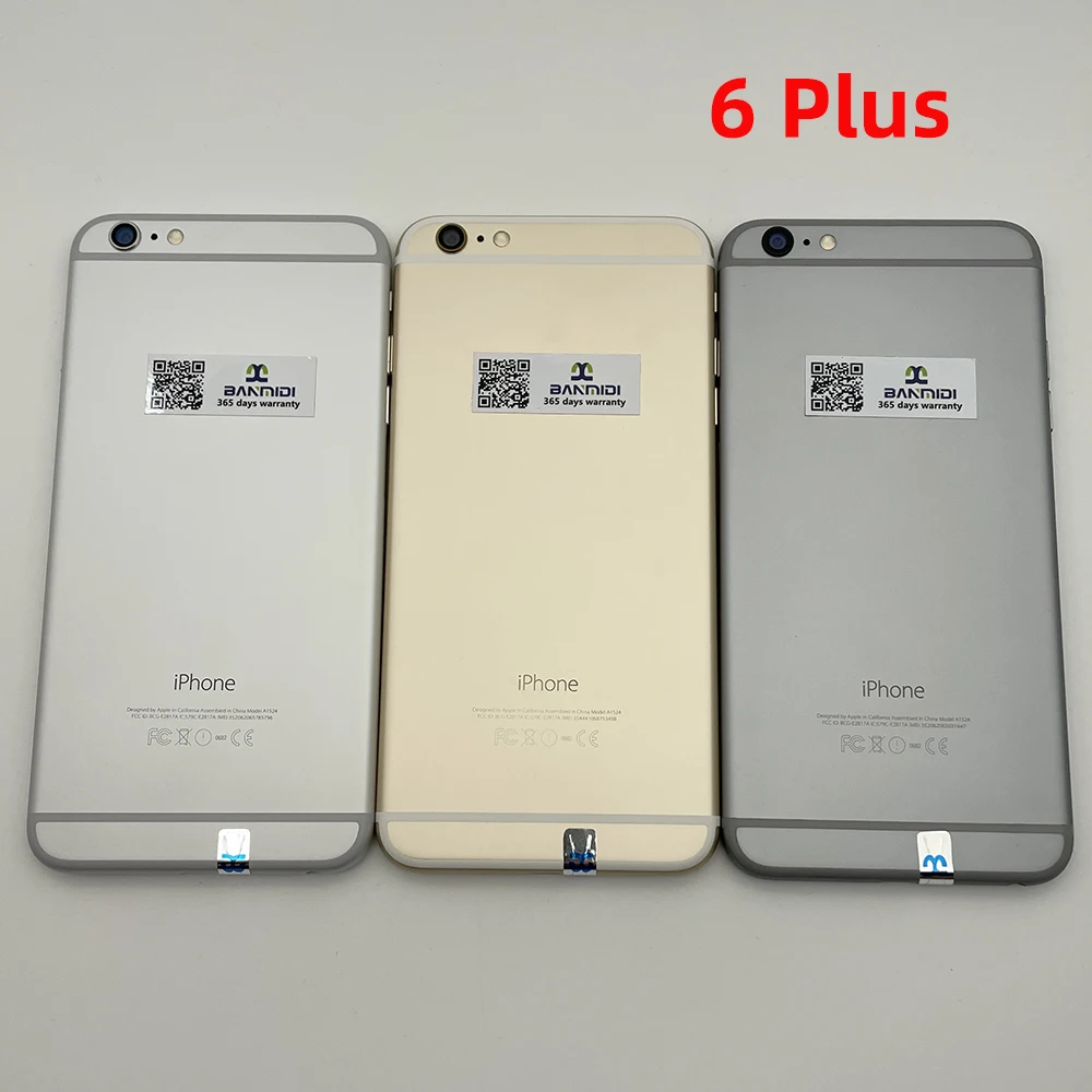 オリジナル Apple iPhone 6 Plus 6P 携帯電話 5.5" IOS 8MP 3G 4G LTE ロック解除指紋