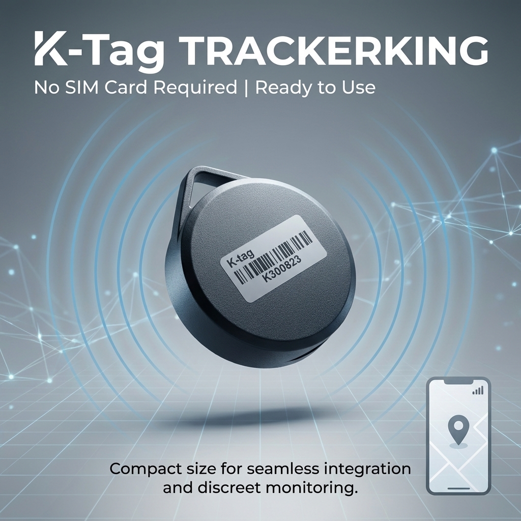 TRACKERKING KTAG GT06 プロトコル盗難防止 Bluetooth トラッカー、目立たない使用、長期資産セキュリティのための AIR TAG1000mAh バッテリー。