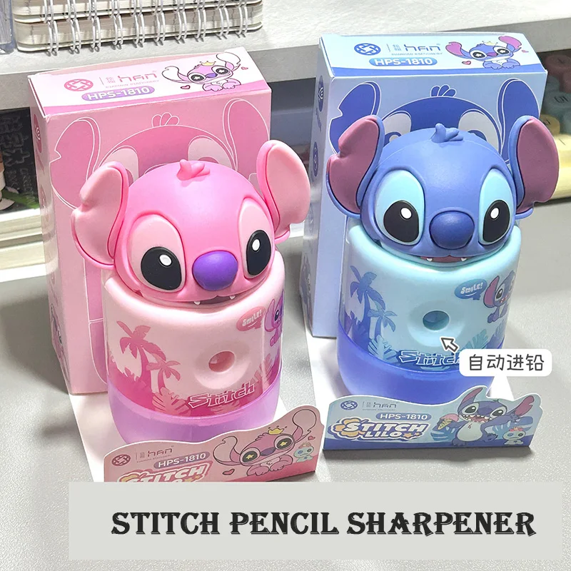 ステッチ型手動鉛筆削り かわいい手回しデザイン 学用品 子供 学生向け カワイイ文房具 ギフトアイデア