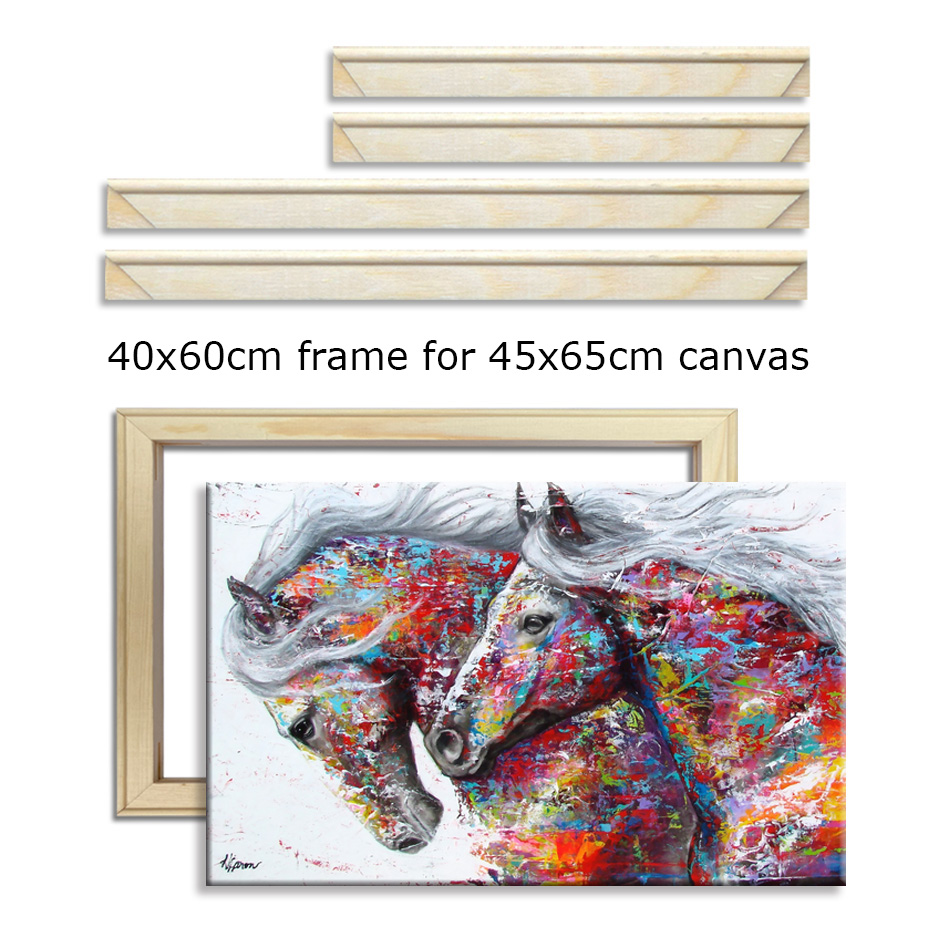 40 × 60 センチメートル木製フレーム 45 × 65 センチメートルキャンバス油絵画像自然 DIY フレームダイヤモンド絵画画像壁アート装飾
