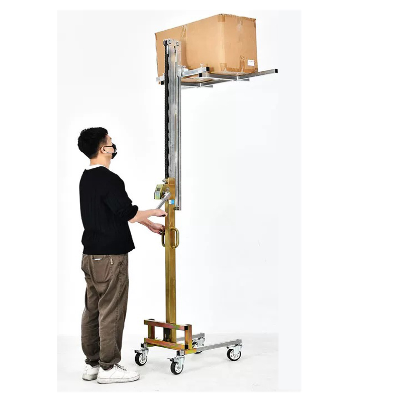 Manual Unloading Tool Lift and Transport Stacker Transport and Stacking Functions Manual Lift Trolley Foldable and Portable