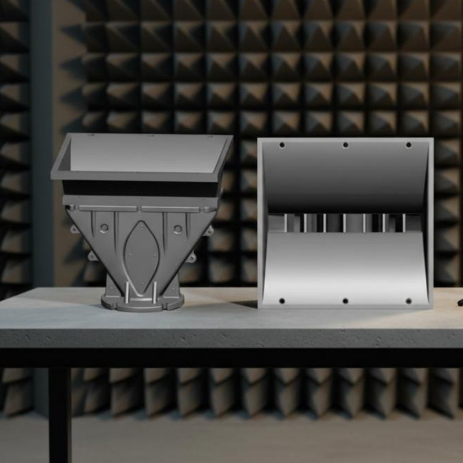38 ミリメートルスロート音響ディレクタープロフェッショナルグレードラインアレイ音響ディレクター ABS スピーカー音響ガイド高忠実度オーディオ