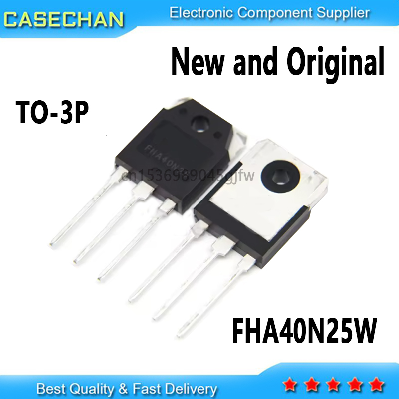10 個 FHA40N25 40N25 FHA40N25W TO-3P 250V 40A N チャンネルパワー MOSFET トランジスタ 100% 新オリジナル