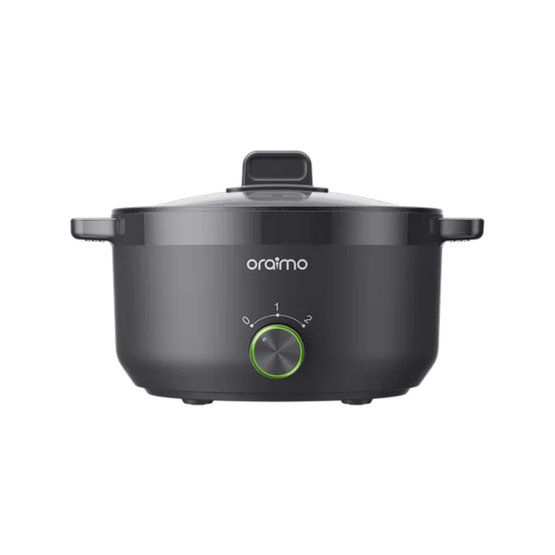 Oraimo マルチポット 3L 省エネ電気炊飯器ノンスティックコーティング多機能炊飯器 EU/英国プラグ付き
