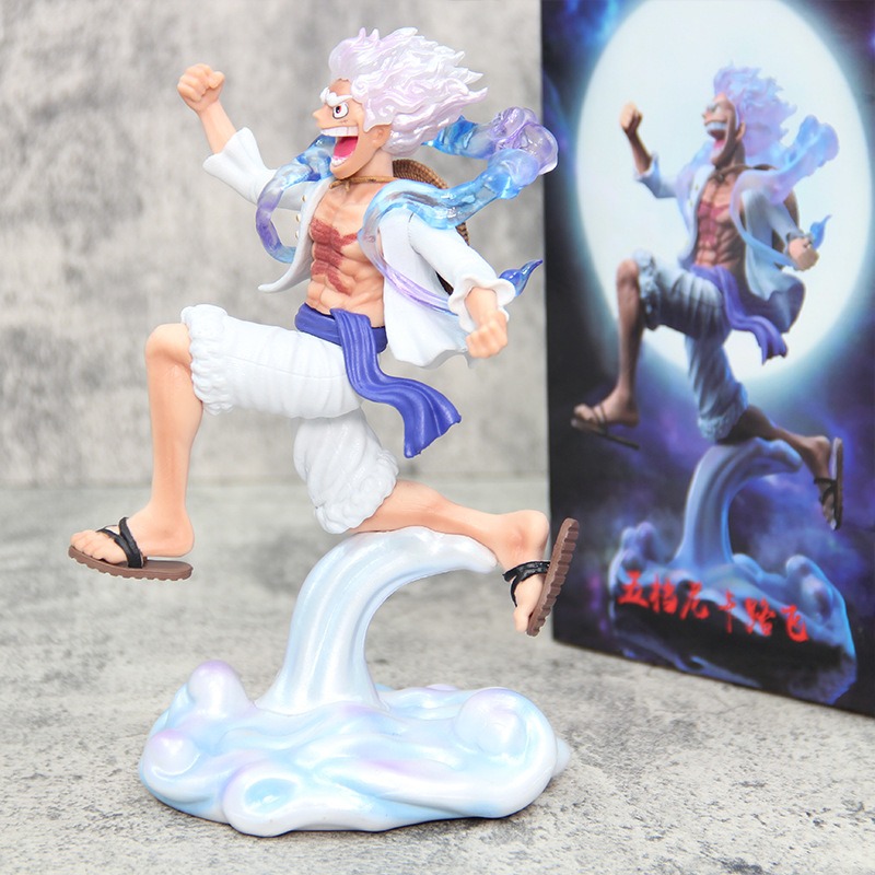 19 センチメートルアニメワンピースフィギュアルフィギア 5 太陽神ニカ置物像モデル PVC コレクションデスクトップアクションフィギュア玩具子供ギフト
