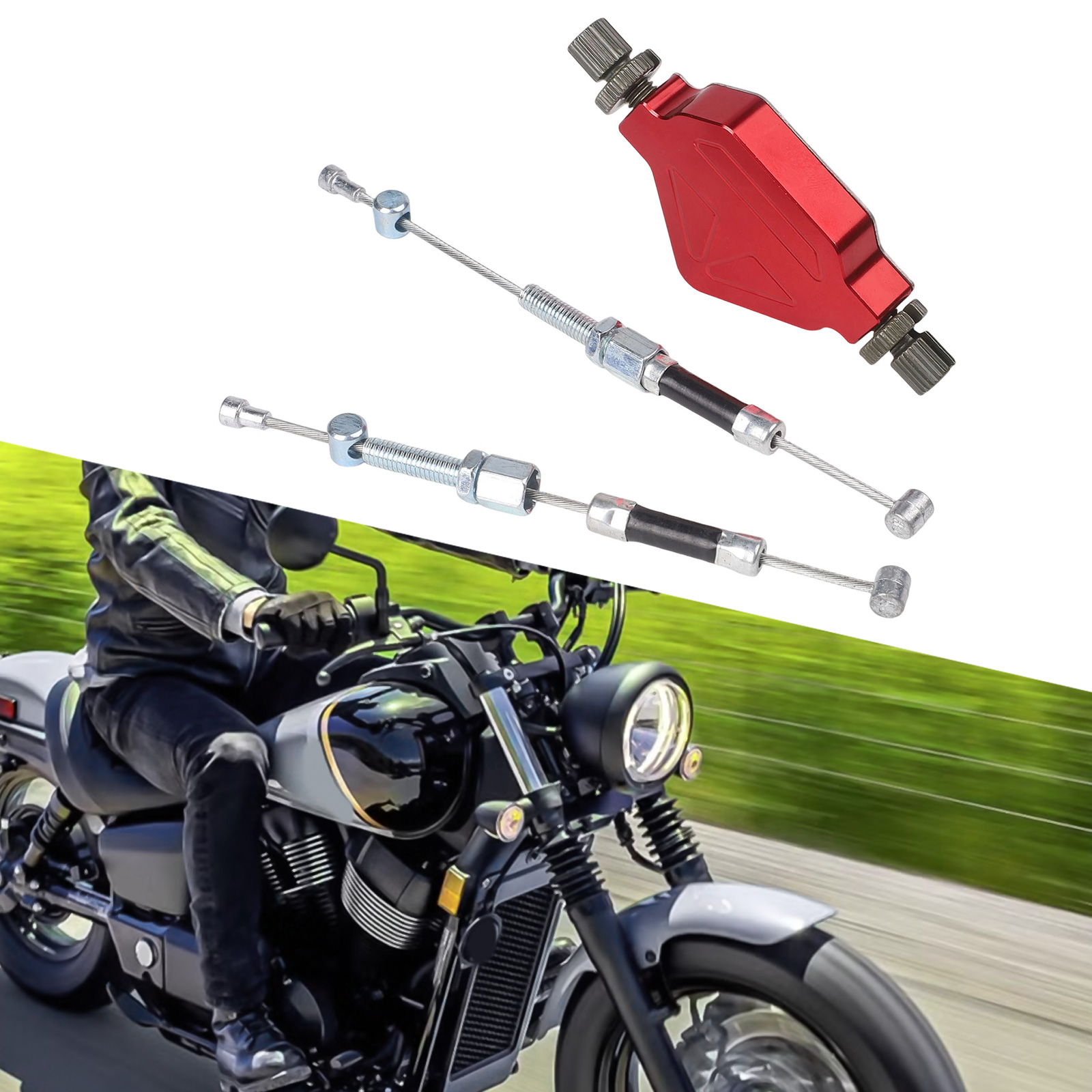オートバイ簡単プルクラッチシステムスタントレバーすべてのバイク用 CNC アルミケーブルオートバイクラッチ部品