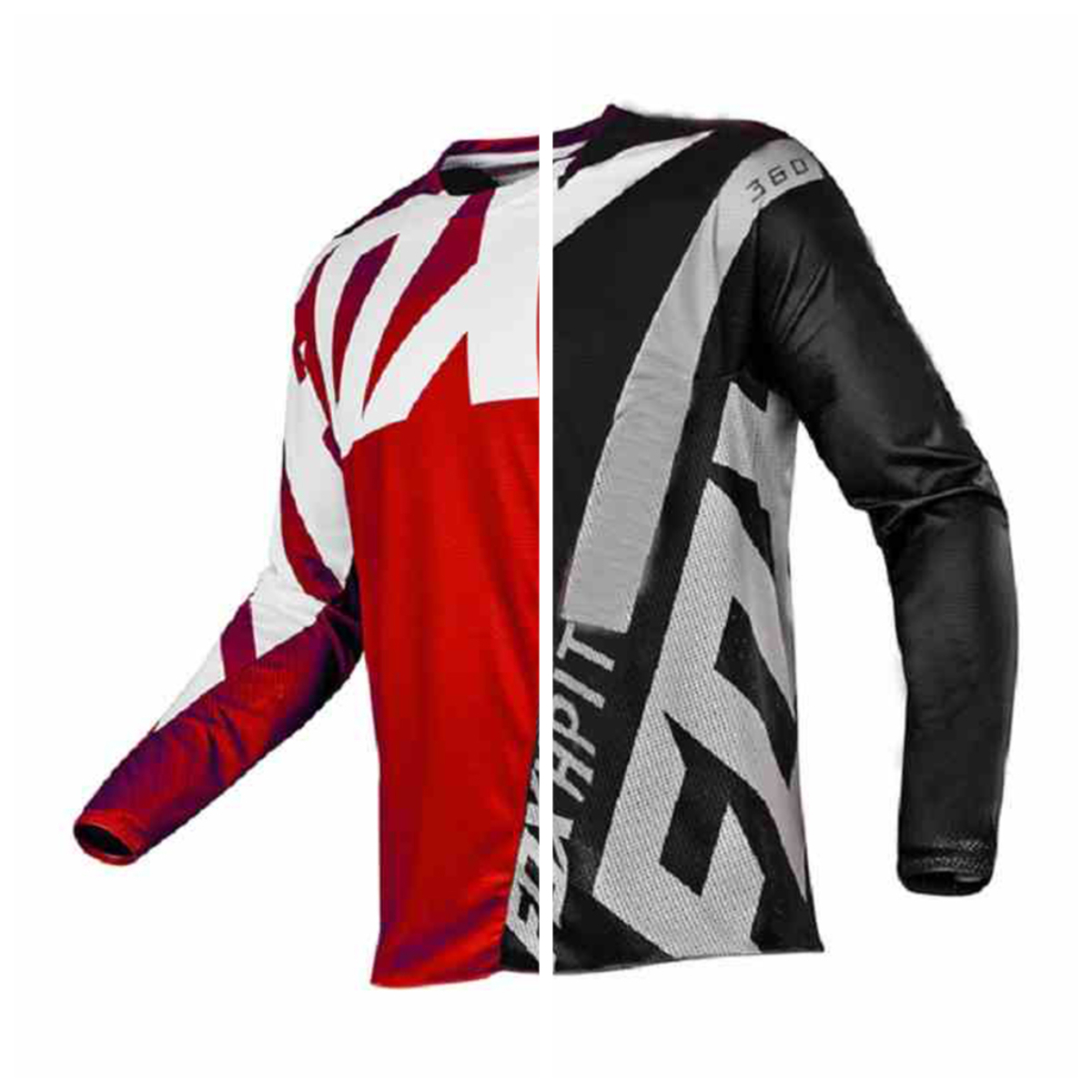 最新エンデューロチームモトクロスシャツオートバイジャケットオフロード Tシャツライド MTB 自転車長袖モトジャージマイヨ Ciclismo