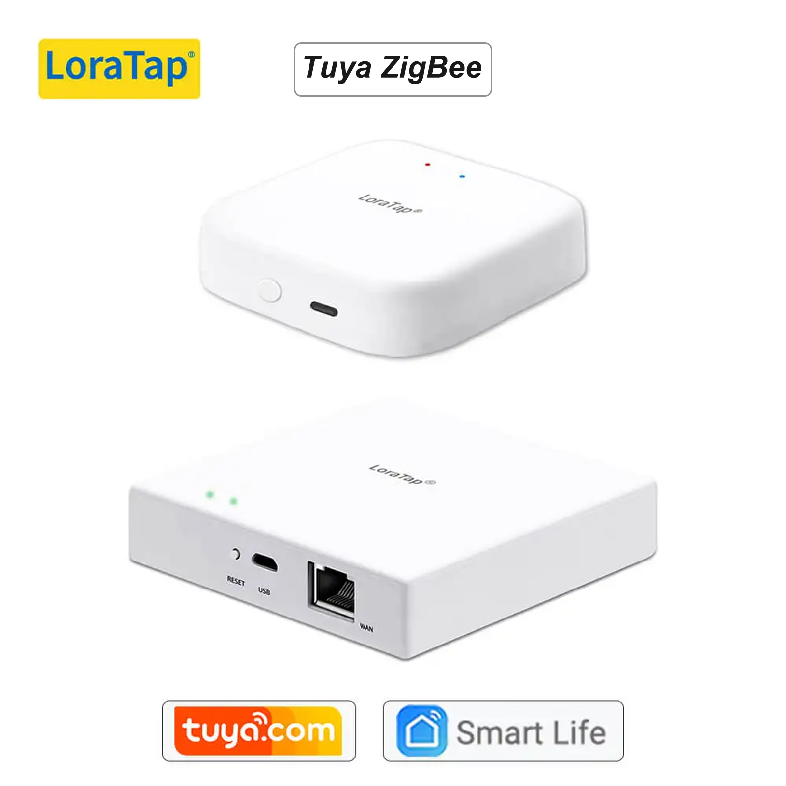 LoraTap Tuya マルチモード WiFi ZigBee 3.0 Bluetooth メッシュ ゲートウェイ ハブ ブリッジ ワイヤレスおよび有線スマート ライフ アプリ リモート コントロール