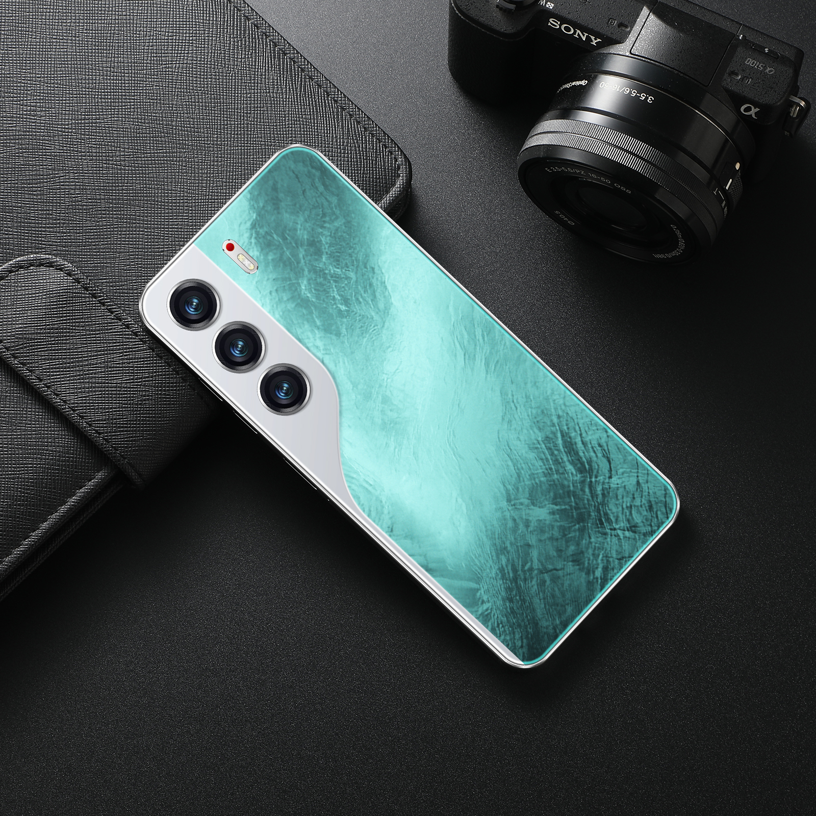 Tecno Camon 40 Pro Android 14.0 電話 7.3" OLED 120Hz ディスプレイ 108MP カメラ 8000mAh バッテリー CDMA LTE スペイン語デュアル SIM ゲーム